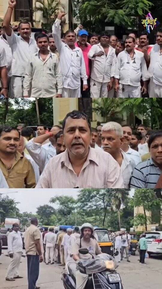 Mumbai Mein ‘Marathi Nahi Seekhne’ Ke Mudde Par Auto Chalakon Ka Andolan
मुंबई में ‘मराठी नहीं सीखने’ के मुद्दे पर ऑटो चालकों का आंदोलन
मराठी नहीं सीखने के दबाव के खिलाफ ऑटो चालकों की हड़ताल!
मुंबई के कई इलाकों में ऑटो रिक्शा चालकों का प्रदर्शन
मुंबई में मराठी भाषा सीखने को लेकर विवाद अब सड़क पर उतर आया है। मराठी नहीं सीखने को लेकर कथित दबाव और कार्रवाई के विरोध में आज मुंबई के अलग-अलग इलाकों में ऑटो रिक्शा चालक और मालिक आंदोलन करते नजर आए।
कांदिवली के लोखंडवाला इलाके में ऑटो चालकों ने रिक्शा बंद रखकर विरोध प्रदर्शन किया। वहीं कांदिवली की दहानूकरवाड़ी इलाके में भी ऑटो चालकों ने सड़क पर उतरकर प्रदर्शन किया और अन्य रिक्शा चालकों से भी ऑटो बंद रखने की अपील की।
प्रदर्शन कर रहे हिंदी भाषी ऑटो रिक्शा चालकों का कहना है कि वे पिछले 40-50 वर्षों से मुंबई में ऑटो रिक्शा चला रहे हैं। उनका कहना है कि वे मराठी भाषा को समझते और कुछ हद तक बोलते भी हैं, लेकिन इसके बावजूद मराठी को लेकर उन्हें परे