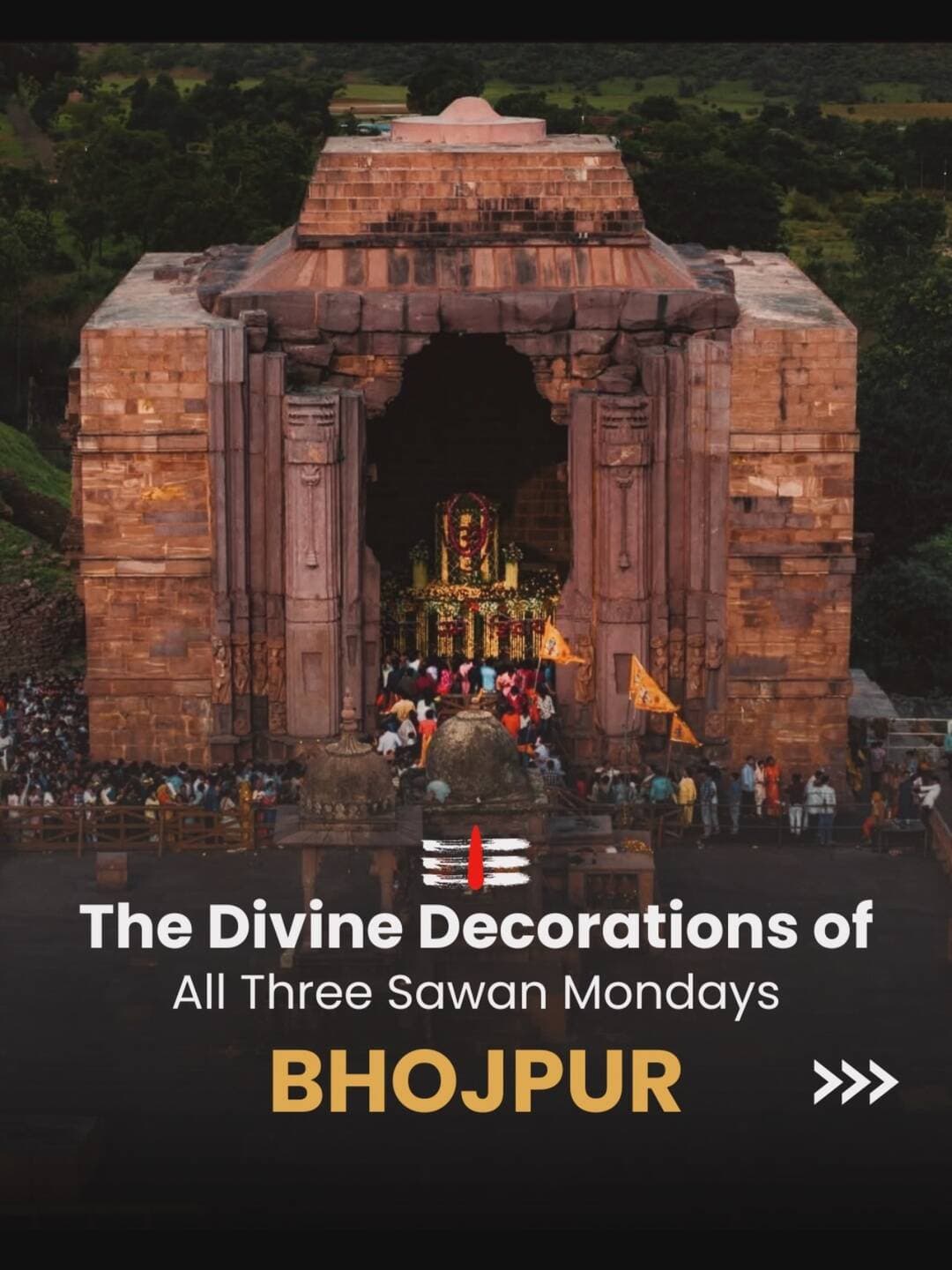 The sacred beauty of Bhojpur, captured through the divine decorations of all three Sawan Mondays.🚩
Every flower, every garland, and every detail reflects a timeless devotion that makes this ancient temple come alive during Sawan.
For those who see more than what’s visible.
Follow @visualistic_shots for more visual stories.
Shoutout to all the artists who captured the beautiful moments throughout the sawan month.
📍 Bhojpur, Madhya Pradesh
#bhojpur #sawan #mahadev #sawansomvaar #bhopal
Bhojpur Temple, Sawan Monday, Mahadev, Shiva Temple, Madhya Pradesh, Temple Photography, Sawan 2026, Divine Decorations, Indian Heritage, Visual Storytelling