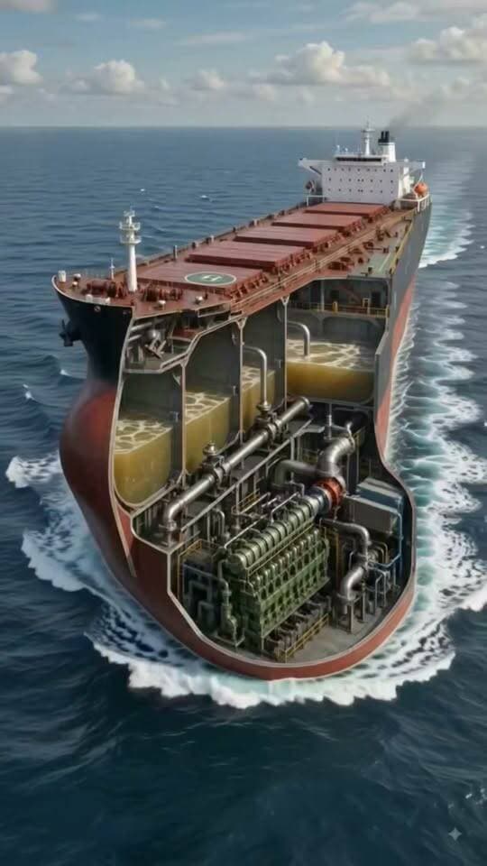 Air goes in… Pressure builds… और Power बाहर आती है! 🚢⚙️
देखिए कैसे Compressed Air, Fuel और Combustion मिलकर एक विशाल Cargo Ship को Propulsion Power देते हैं!
#ShipEngineering #MarineEngine #CompressedAir #DieselEngine #EngineeringJobs
