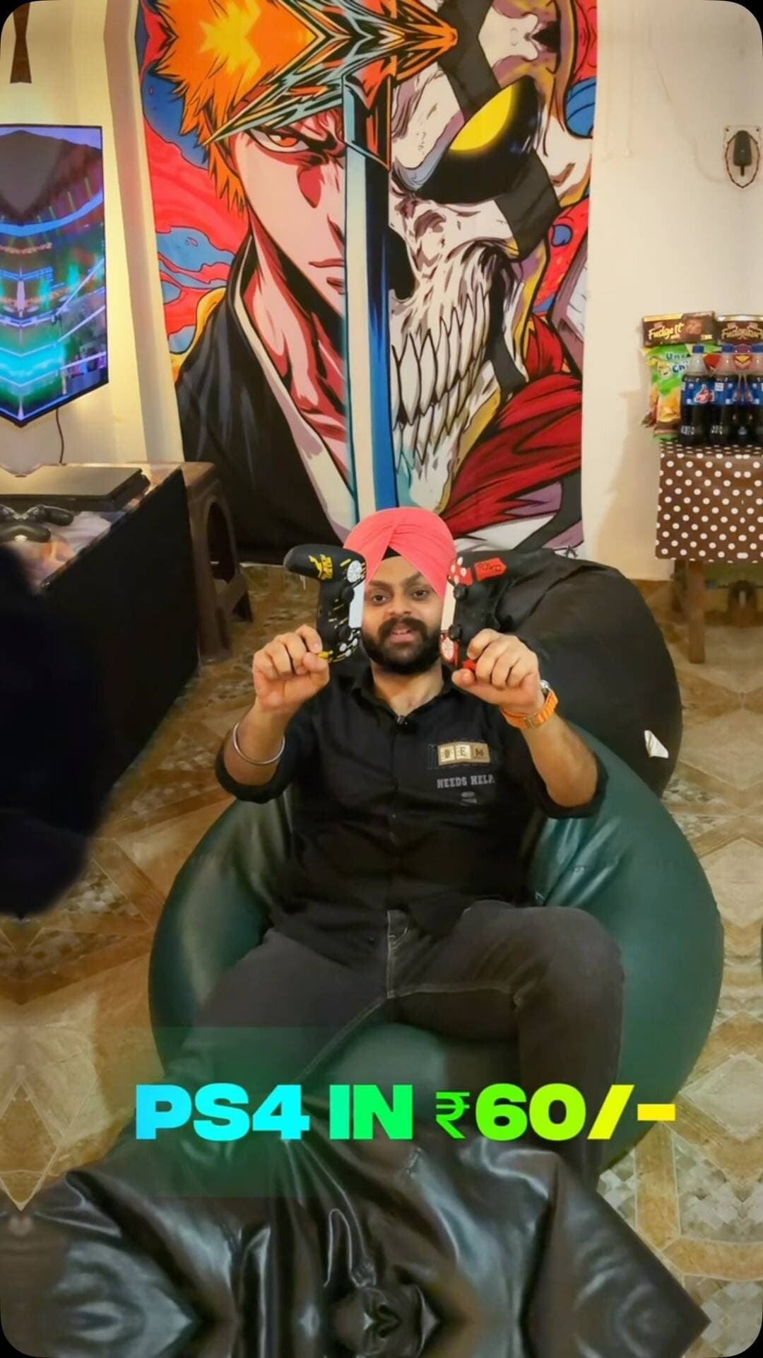 New place alert 🚨 Ps5 in ₹80 & PS4 in ₹60✅🎮
Gumti no.5 me khul chuka hai @respawnkanpur 📍 jaha apko Ps5 & PS4 Khelne ko milega wo bhi tagde setup ke sath ❤️✅
Single player & Double player dono ke options available hai 🎮🎮
Best Gaming zone in gumti no.5 Kanpur ❤️🎮
Location : Gumti no.5 , Liberty ke bagal waali Galli Kanpur 📍
#kanpur #gaming #viralvideo #ps5 #trendingpost