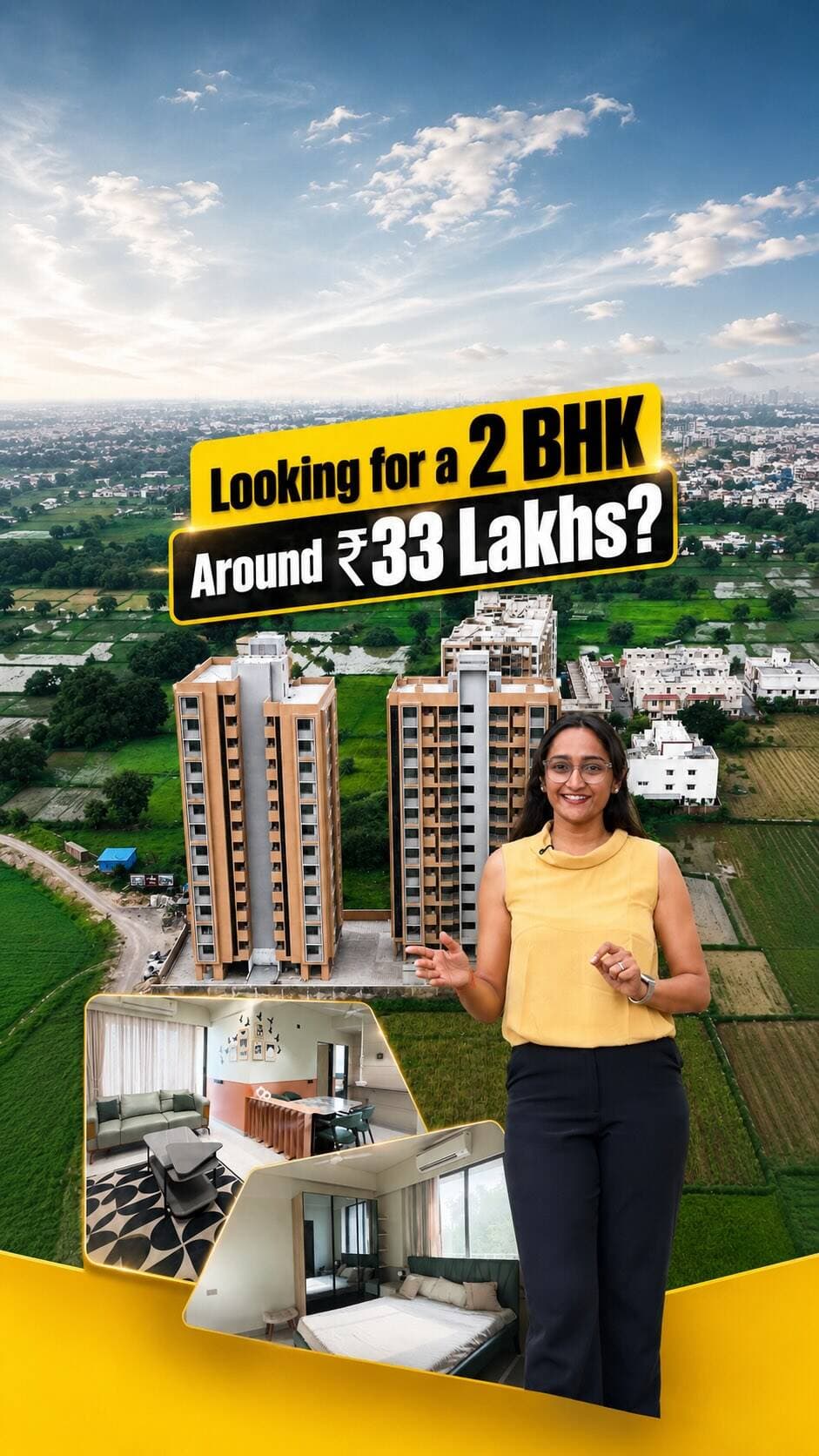 ₹33 Lakhs for a Proper 2 BHK in a Peaceful Residential Community! 🏡
Looking for a spacious, thoughtfully planned 2 BHK in Amdavad without compromising on peace and comfort?
Meet Alaknanda Shashwat, Lambha — a residential community with just 98 apartments, 2 BHK homes with 2 bathrooms, and a well-planned high-rise layout.
✨ Only 4 flats per floor
🌿 Separate residential blocks
☀️ Better daylight & ventilation
🚫 No commercial shops
🏡 Bungalows around for a more open feel
💧 24×7 water supply & AMC drainage
⚡ Full power backup
🛗 Lift & fire-safety provisions
👧 Kids play area & common plot
🌧️ Designed to avoid water-logging issues
🛣️ Located on an 18-metre road
With the sample house ready and possession coming soon, this could be the right opportunity if you’re looking for a proper 2 BHK around ₹33 lakh.
📍 Alaknanda Shashwat, Lambha, Amdavad
Come, experience the space yourself!
#AlaknandaShashwat #Lambha #Amdavad #2BHK #AffordableHomes