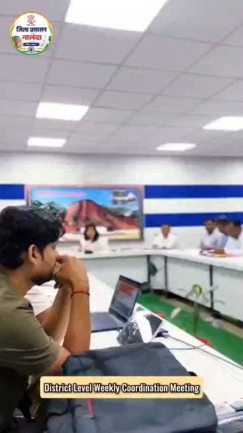 बिहारशरीफ (नालंदा)। जिला समाहरणालय के न्यू
एनआईसी भवन में जिलाधिकारी श्रीमती उदिता सिंह की अध्यक्षता में साप्ताहिक समीक्षा बैठक हुई।
Samrat Choudhary
CMO Bihar
Information & Public Relations Department, Government of Bihar