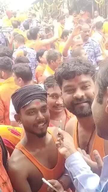 Last Somwari Baba dham #shortsviral #bolbam #babadham