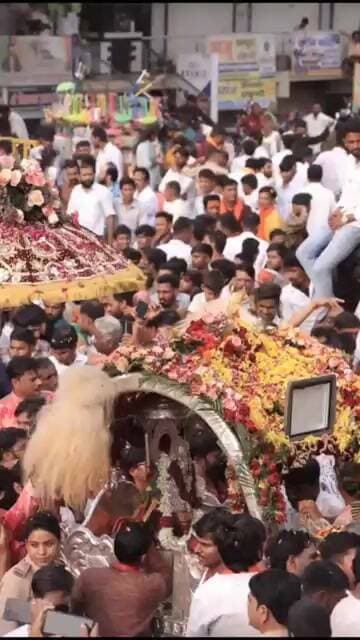 बाबा बैजनाथ की शाही सवारी में उमड़ा जन सैलाब*जिला आगर मालवा