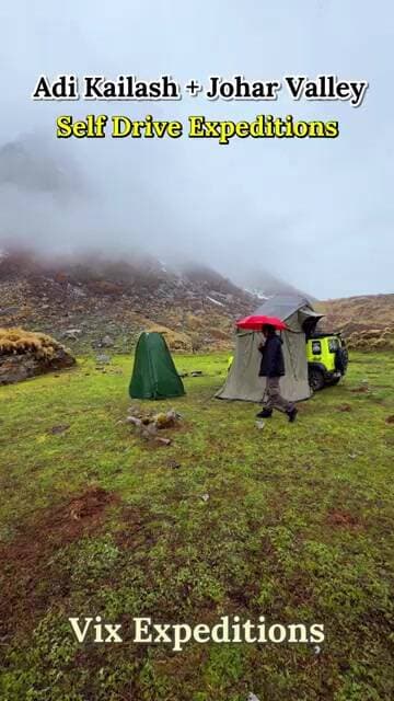 Adi Kailash + Johar Valley Expedition together - Get Ready 🚙⛰️🕺 #shorts