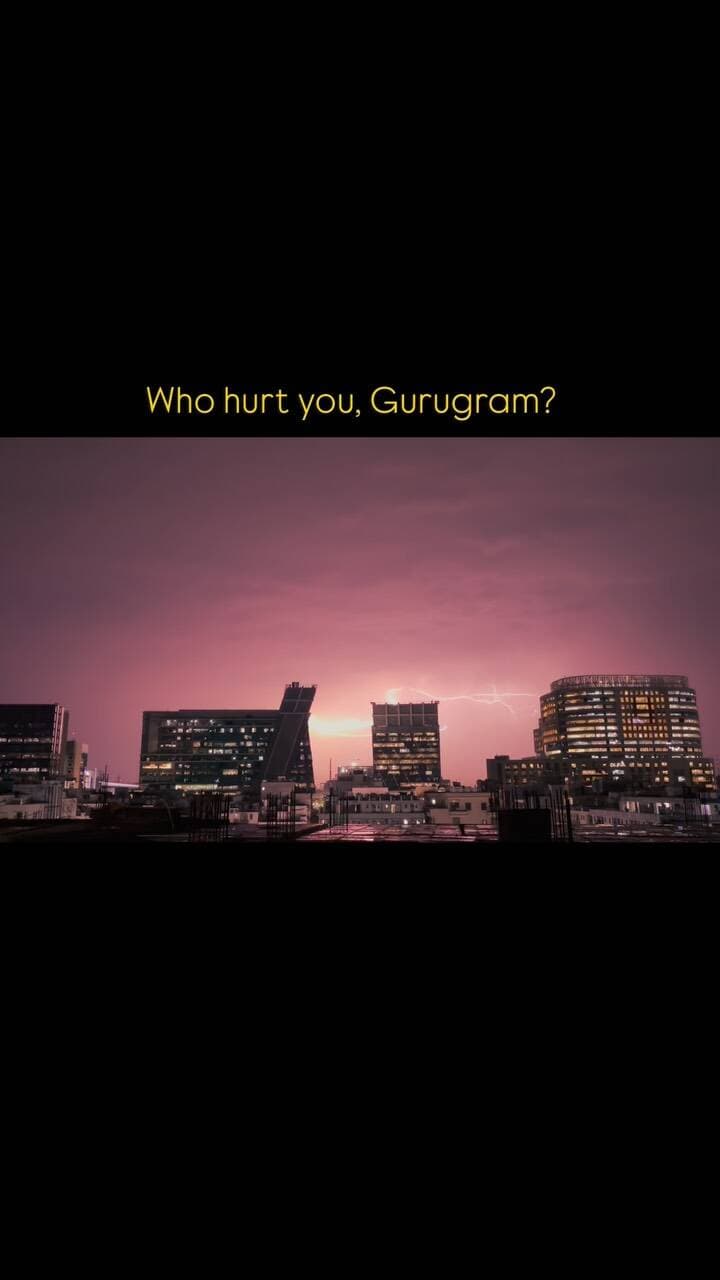 Who hurt you, gurugram? ⚡️