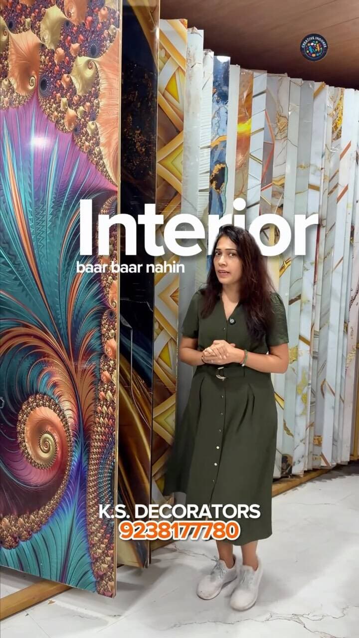 Interior Mein Compromise Nahi🙅♂️
Quality Choose Kijiye✨
UV Marble, Fluted Panels, WPC, Wallpapers, POP & False Ceiling Materials — sab kuch ek hi roof ke neeche! 🏠🔥
Old & seepage walls ko dijiye Premium New Look! 😍
📍 KS Decorators | ☎️- +91 9238177780
Shri Mangal Nagar, Bicholi Road, JMB Wali Gali, Indore
.
.
#interiors #homeinteriors #officeinteriordesign #wallpeper #wpcwallpanel
SEO Keywords:
KS Decorators Indore, Interior Material Indore, Interior Decorators Indore, Home Interior Indore, Office Interior Indore, Interior Design Indore, UV Marble Sheets Indore, Fluted Panels Indore, Charcoal Panels Indore, WPC Panels Indore, UV Stickers Indore, Mosaic Tiles Indore, POP Material Indore, False Ceiling Material Indore, Designer Wallpapers Indore, Wall Panel Indore, Wall Decoration Indore, Seepage Wall Solution Indore, Premium Interior Materials, Interior Shop Indore, Bicholi Road Indore, Shri Mangal Nagar Indore, JMB Wali Gali Indore.