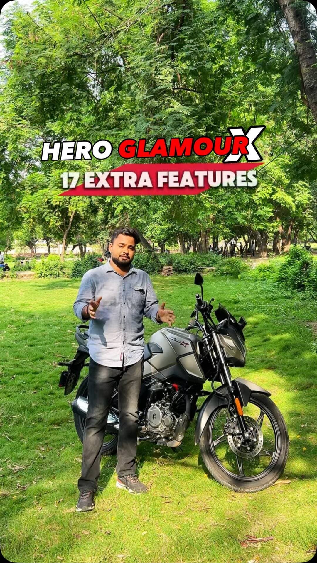 India’s Most Futuristic 125cc bike.
The new Glamour X is not just about the looks — it’s packed with features that actually make every ride more exciting.
From Cruise Control & Riding Modes to the Sprint EBT Engine and an impressive 66 kmpl mileage,. 🔥
Performance, technology & style — one step ahead of the competition
#India’sMostFuturistic125cc #GlamourX #HeroMotoCorp #gayabeats
