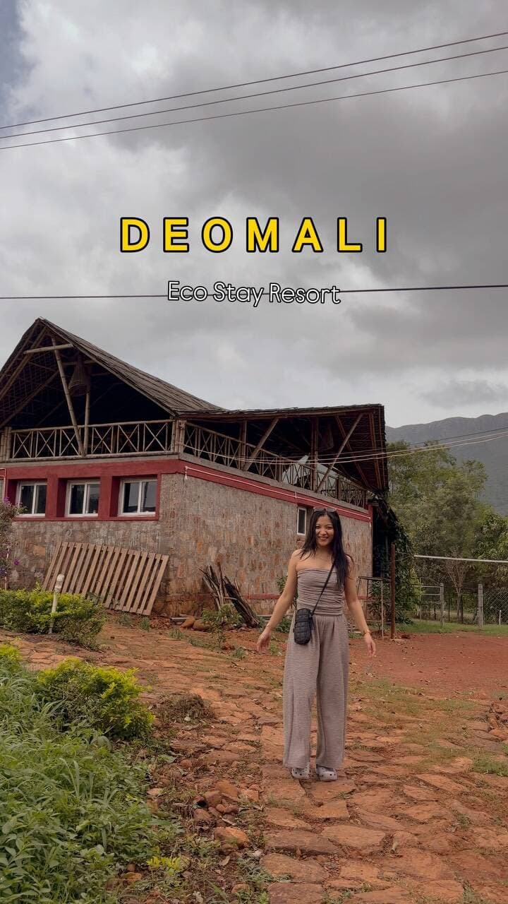 📍Deomali Desia Eco Stay | Koraput, Odisha 🏔️🌿
Our home for the next 3 days. 🤍 Surrounded by the beautiful hills of Deomali, this eco stay offers cozy rooms, peaceful vibes, and stunning mountain views. The perfect place to unwind and experience the beauty of Odisha’s highest peak. 🍃✨
#deomali #stay #staycation #armywife #koraput
