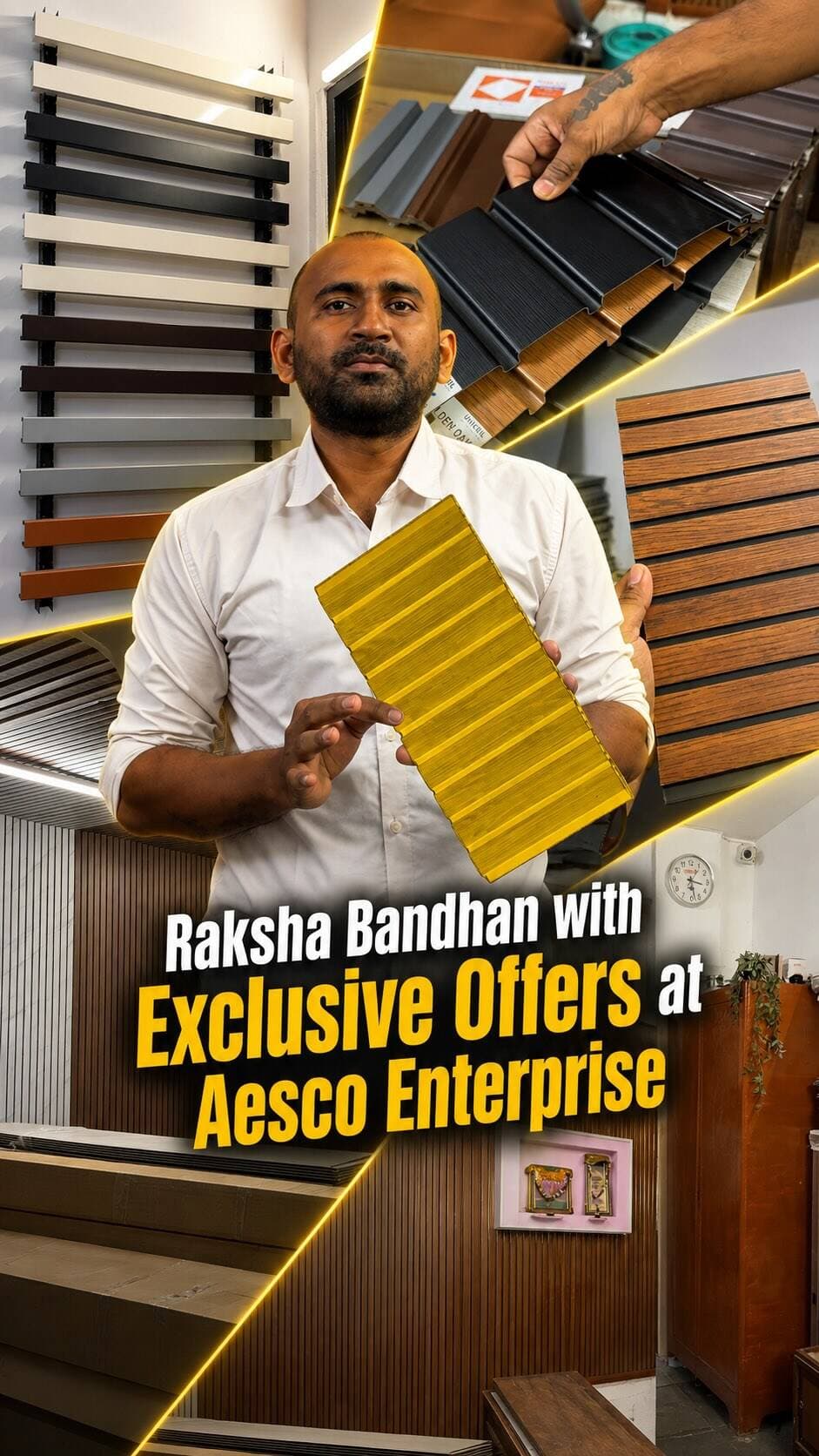 Building better interiors starts with choosing the right materials. ✨
With 35 years of experience, Aesco Enterprises has built a reputation for providing reliable, quality interior and construction solutions. From MR & FR Boards to Gypsum Boards, Gypsum Plaster, and 2–5mm Floor Protection Sheets, they offer a wide range of products designed to support strong, durable and professional interior work.
Whether you’re working on residential, commercial or professional projects, Aesco Enterprises brings quality materials and dependable solutions — all under one roof.
📍 Gota, Amdavad
📞 9737959991
(Aesco Enterprises, MR Boards, FR Boards, Gypsum Boards, Interior Solutions,Amdavad)
#AescoEnterprises #InteriorSolutions #GypsumBoards #ConstructionMaterials #Amdavad