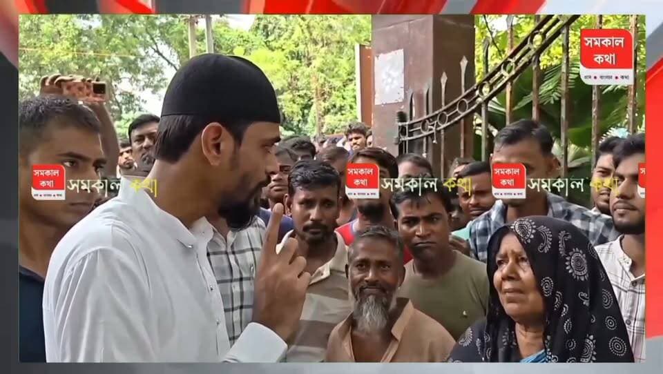 ভাঙড় ১ বিডিও অফিসে, বিধায়ক নওসাদ Part 8