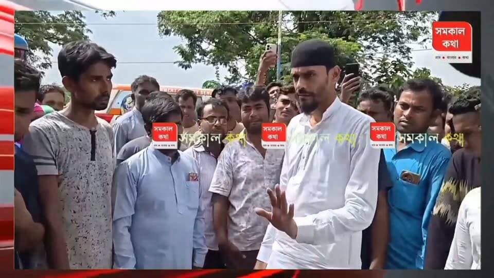 ভাঙড় ১ বিডিও অফিসে, বিধায়ক নওসাদ Part 2