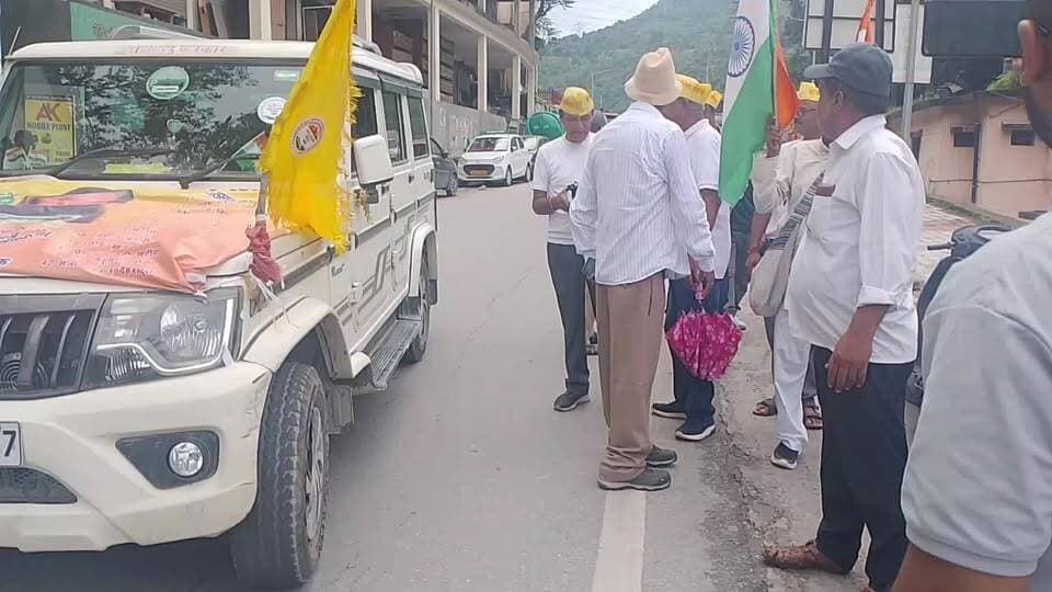 Live: गैरसैंण राजधानी को लेकर पदयात्रा पहुंची रूद्रप्रयाग।।