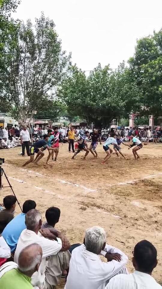 मुंडिया खेड़ा गांव में कबड्डी ओर कुश्ती मेला