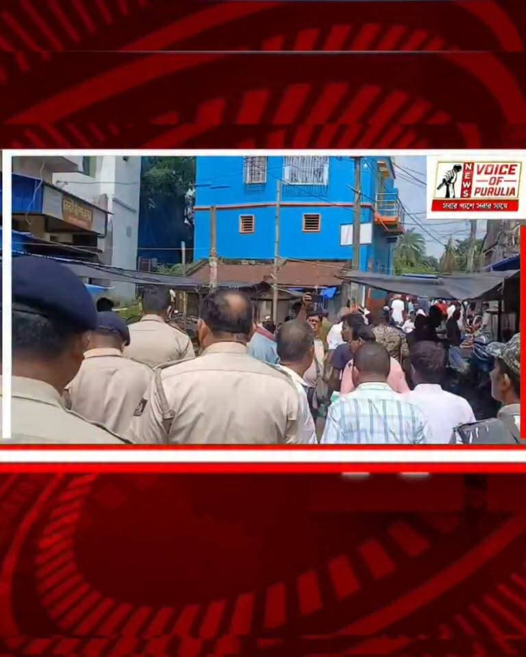 উৎসবের মুখে বাজারদরে আগুন! খাতড়া বাজারে প্রশাসনের হানা