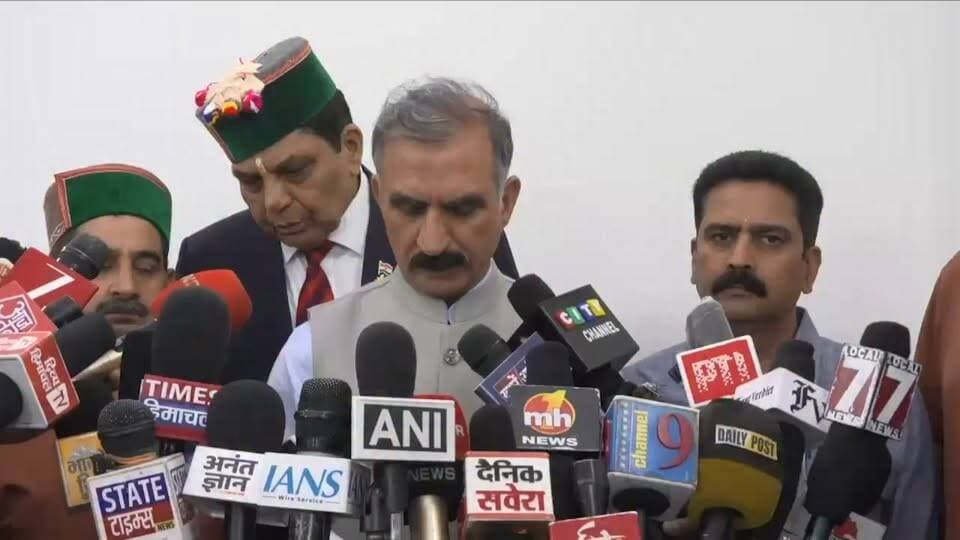 शिमला ।। News123 ।। सहारा योजना पर मुख्यमंत्री ठाकुर सुखविन्द्र सिंह सुक्खू क्या बोले सुनें 👇🏼