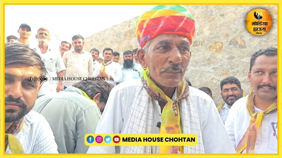 चुनावी कुरुक्षेत्र में RLP के चुनाराम गोदारा,"बोले—चौहटन के
20 वार्ड जीतेंगे, फिर पैदल जाएंगे तेजाजी महाराज के मंदिर!