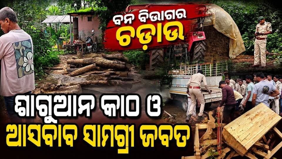 ବନ ବିଭାଗର ଚଢ଼ାଉ ଶାଗୁଆନ କାଠ ଓ ଆସବାବ ସାମଗ୍ରୀ ଜବତ
#Nabarangapur
#ForestDepartment
#OdishaNews
#OdiaNews
#LatestNews