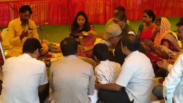उमरिया कलेक्ट्रेट में पूजा, हवन, भंडारा हुआ संपन्न
