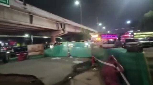 गुरुग्राम में IFFCO चौक के पास स्पेस टेक्नोलॉजी से बनी सड़क 👇