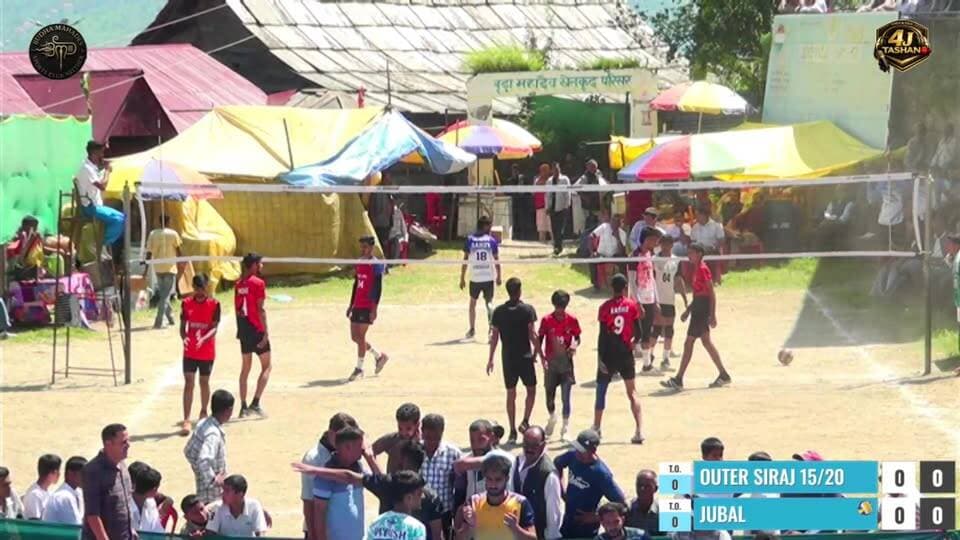 💥 𝗢𝗨𝗧𝗘𝗥 𝗦𝗜𝗥𝗔𝗝 𝟭𝟱/𝟮𝟬 ⚔️ 𝗝𝗨𝗕𝗔𝗟 💥
🏆🏐 𝗩𝗢𝗟𝗟𝗘𝗬𝗕𝗔𝗟𝗟 𝗠𝗔𝗧𝗖𝗛
📅 𝗗𝗔𝗬 - 𝟮 | 𝗠𝗔𝗧𝗖𝗛 𝗡𝗢. - 𝟬𝟳
🏟️ 𝗢𝗥𝗚𝗔𝗡𝗜𝗦𝗢𝗥 - 𝗕𝗠𝗗 𝗦𝗣𝗢𝗥𝗧𝗦 𝗖𝗟𝗨𝗕 𝗡𝗜𝗧𝗛𝗘𝗥
🎥 𝗟𝗜𝗩𝗘 𝗦𝗧𝗥𝗘𝗔𝗠𝗘𝗥 - 𝟰𝗝 𝗧𝗔𝗦𝗛𝗔𝗡 (𝗧𝗵𝗲 𝗧𝗲𝗮𝗠)