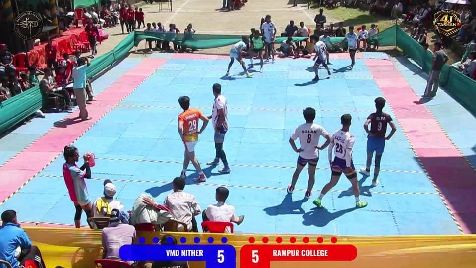 🤼 𝗕𝗠𝗗 𝗡𝗜𝗧𝗛𝗘𝗥 𝘃/𝘀 𝗚𝗗𝗖 𝗥𝗔𝗠𝗣𝗨𝗥 𝗕𝗨𝗦𝗛𝗔𝗛𝗥
🏆 𝗞𝗔𝗕𝗔𝗗𝗗𝗜 𝗠𝗔𝗧𝗖𝗛
📅 𝗗𝗔𝗬 - 𝟮 | 𝗠𝗔𝗧𝗖𝗛 𝗡𝗢. - 𝟬6
🏟️ 𝗢𝗥𝗚𝗔𝗡𝗜𝗦𝗢𝗥 - 𝗕𝗠𝗗 𝗦𝗣𝗢𝗥𝗧𝗦 𝗖𝗟𝗨𝗕 𝗡𝗜𝗧𝗛𝗘𝗥
🎥 𝗟𝗜𝗩𝗘 𝗦𝗧𝗥𝗘𝗔𝗠𝗘𝗥 - 𝟰𝗝 𝗧𝗔𝗦𝗛𝗔𝗡