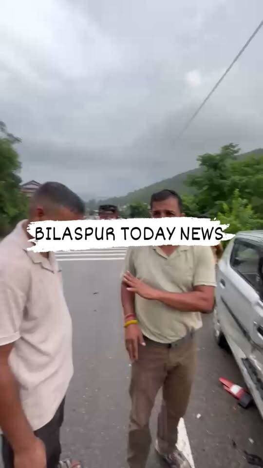 दधोल के पास एक कैंटर की दूसरी गाड़ी से टक्कर के बाद कथित गौ तस्करी का मामला सामने आया।