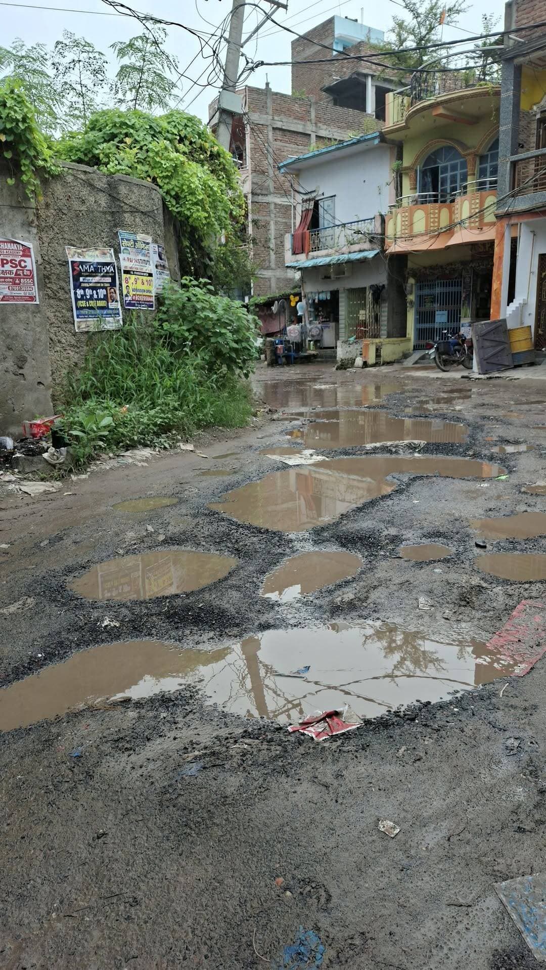 बोचहाँ विधानसभा क्षेत्र अंतर्गत शेरपुर गुमटी के पास, हाल-ए-विकास!!