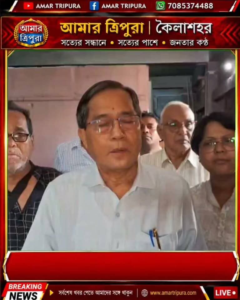 যোগেন্দ্রনগর পার্টি অফিস পরিদর্শনে বিরোধী দলনেতা