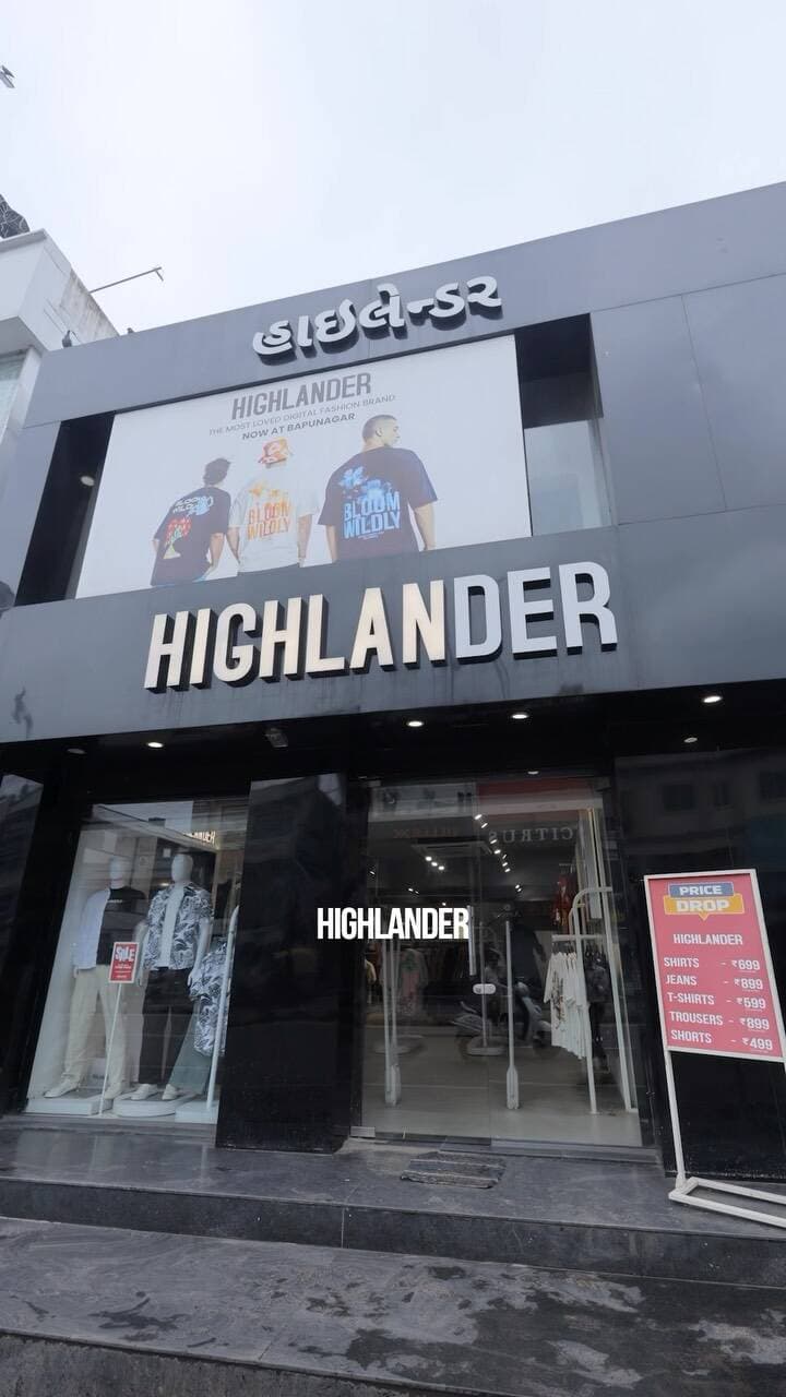 Bapunagar, Your Style Destination Is Here!
Upgrade your wardrobe with the latest men’s fashion from Highlander.
From everyday essentials to standout looks—find your perfect fit, your perfect vibe.
Shop No. C1, India Colony Rd, Near Sales India, Bapunagar, Ila Society C1 Wing
Walk in. Style up. Stand out.
#Highlander #HighlanderFashion #Bapunagar #Ahmedabad