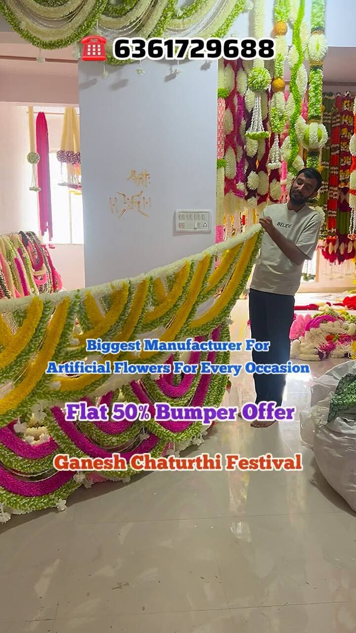 📌 @love_bengaluru @mataji_flowers
.
.
#artificialflowersupplier #manufacturer #homedecor