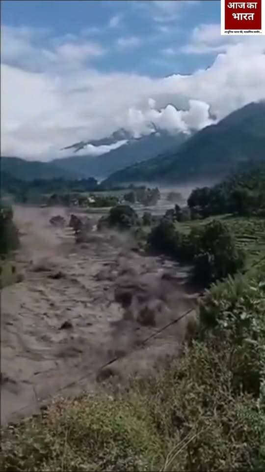 नेपाल से बाढ़ तबाही की आई तीसरी तस्वीर