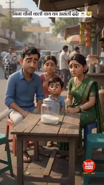 बिना चीनी वाली चाय का असली दर्द! ☕😂 #Shorts #ChaiLovers #IndianTea #FunnyShorts #DesiHumor #Comedy