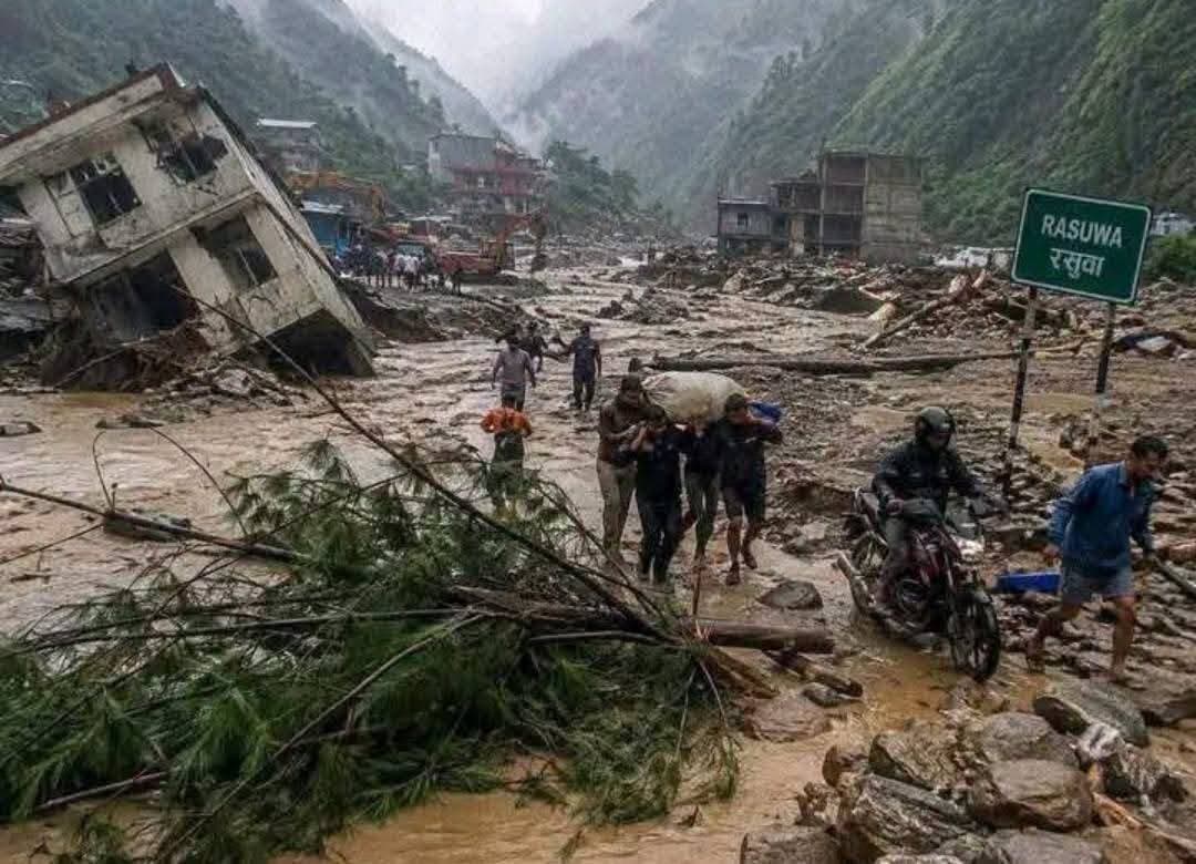 नेपाल के रसुवागढ़ी सीमा क्षेत्र में फ्लैश फ्लड का कहर, भोटेकोशी नदी ने... - Chamba News