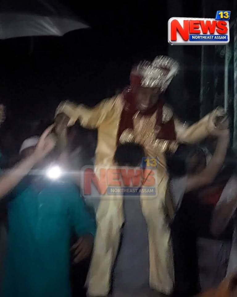 ছমৰীয়াৰ লাৰুৱাজানত ব্যতিক্ৰমী ৰূপত বিয়া