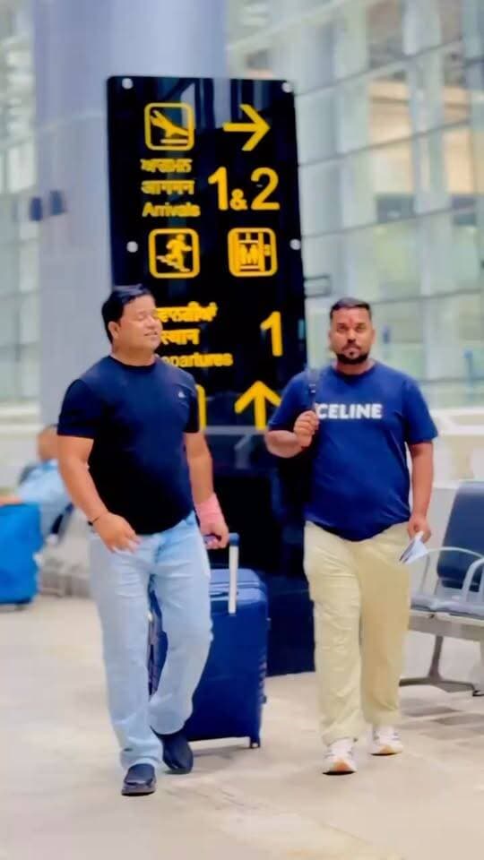 #India to #germany 🛫