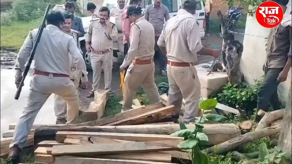 देवेन्द्रनगर में वन विभाग की बड़ी कार्यवाही : ग्राम रैगढ़ में अवैध सागौन सिल्ली जप्त, दो आरोपियों पर मामला दर्ज
