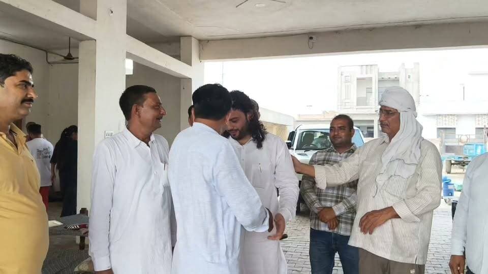 गांव सिंघाना में शिव महापुराण कथा का समापन