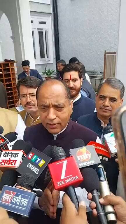 शिमला : नेता प्रतिपक्ष जयराम ठाकुर ने प्रदेश में लॉटरी शुरू करने को लेकर सरकार पर साधा निशाना