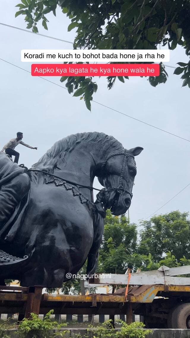 Aapko kya lagata he nagpur walo 🥹
| koradi, nagpur, bohot bada kuch, Nagpur kar, koradi temple |
#nagpur #koradi #mandir #unique #trending