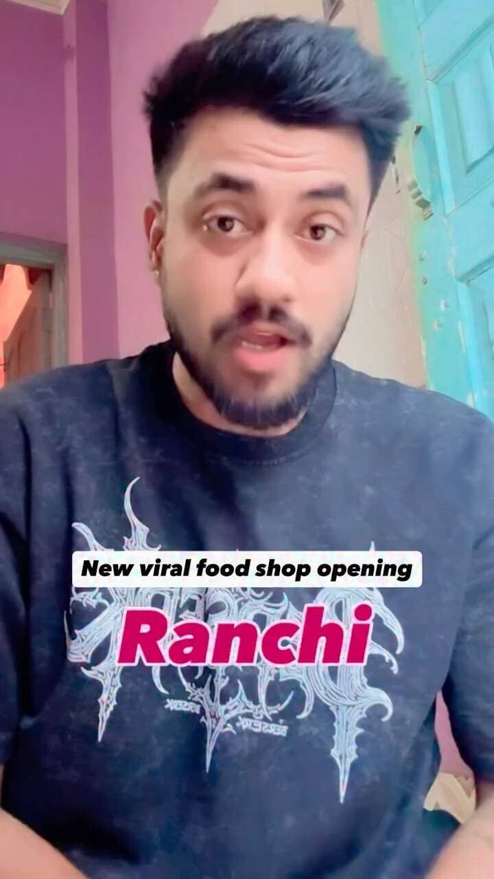 Ranchi walo ready ho jao ek new tasty food experience ke liye 🥰
Location- MORABADI VENDING ZONE
@stillsober_ranchi
#ranchi #jharkhand #foodvlogger #ranchiblogger #ranchiupdates