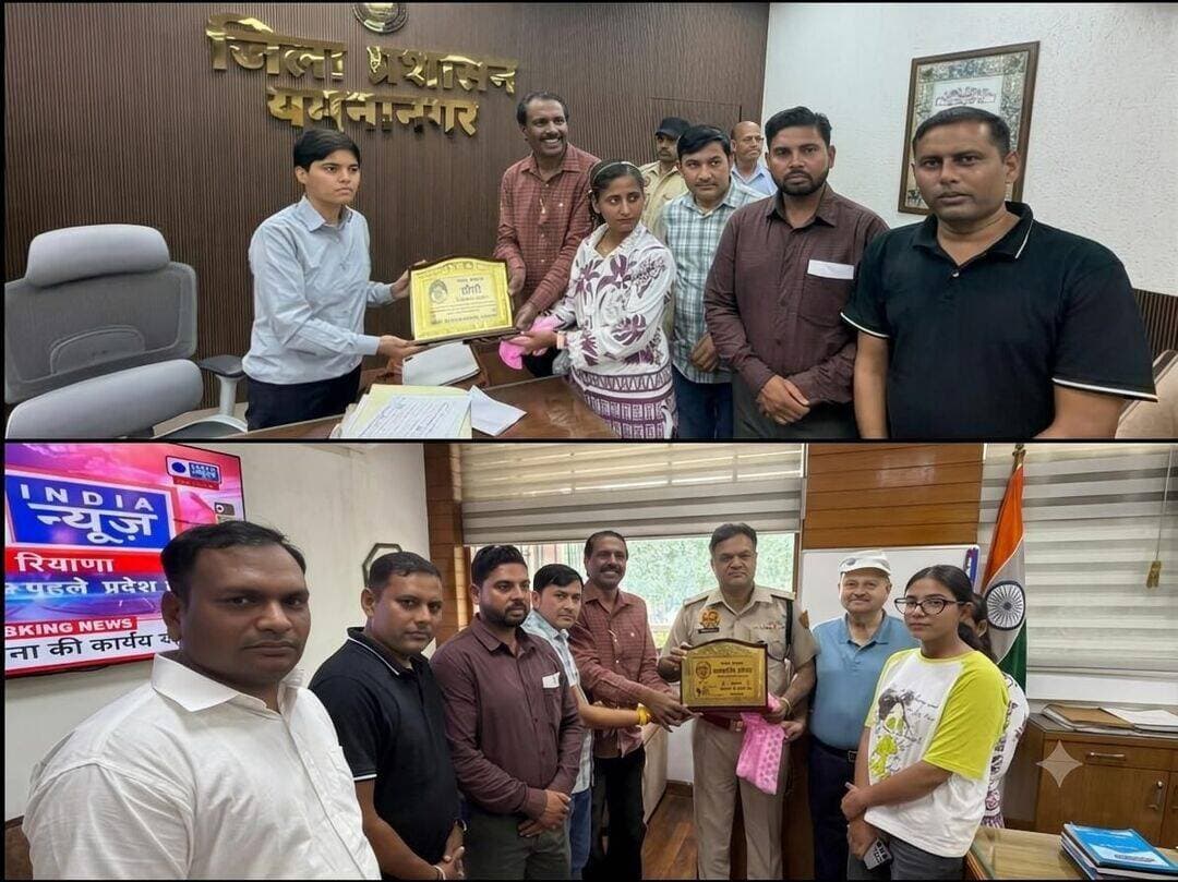 नशे के खिलाफ शिवाजी प्रेस क्लब और पुलिस की संयुक्त मुहिम, 7 सितंबर को देवधर से होगी 'नशे से जंग' की शुरुआत
यमुनानगर:
पर्यावरण संरक्षण के तहत चलाए जा रहे 'एक पेड़ मां के नाम' अभियान के बाद अब शिवाजी प्रेस क्लब सामाजिक बुराइयों के खिलाफ भी मैदान में उतर गया है। क्लब अब यमुनानगर पुलिस के साथ मिलकर 'नशे से जंग यमुनानगर पुलिस के संग' विशेष जागरूकता कार्यक्रम का आयोजन करेगा।
इस योजना को लेकर शिवाजी प्रेस क्लब के एक प्रतिनिधिमंडल ने जिला पुलिस अधीक्षक कमलदीप गोयल और उपायुक्त प्रीति से मुलाकात की।
एसपी ने दी 7 सितंबर के कार्यक्रम को मंजूरी
प्रतिनिधिमंडल से वार्ता के दौरान एसपी कमलदीप गोयल ने नशे के खिलाफ इस पहल की सराहना की और 7 सितंबर को ग्राम पंचायत देवधर में 'नशे से जंग यमुनानगर पुलिस के संग' कार्यक्रम आयोजित करने की आधिकारिक मंजूरी प्रदान की।
प्रशासन हर कदम पर साथ: डीसी व एसपी
डीसी प्रीति और एसपी कमलदीप गोयल दोनों ने शिवाजी प्रेस क्लब के सामाजिक सरोकारों से जुड़े कार्यों की प्रशंसा करते हुए कहा कि क्लब लीक से हटकर समाज हित में बेहतरीन काम कर रहा है। जिला प्रशासन इस तरह की सकारात्मक पहलों में क्लब के साथ मजबूती से खड़ा है।
सामाजिक दायित्वों को निभा रहा क्लब: रविंद्र चौहान
शिवाजी प्रेस क्लब के प्रधान रविंद्र चौहान ने बताया कि 7 जुलाई को क्लब के पंजीकरण के तुरंत बाद रक्तदान शिविर का आयोजन किया गया था। इसके बाद लगातार 'एक पेड़ मां के नाम' अभियान चलाकर गांवों और स्कूलों की खाली पड़ी भूमि पर पौधारोपण किया जा रहा है तथा उनके संरक्षण का जिम्मा भी सौंपा जा रहा है। अब एसपी कमलदीप गोयल के मार्गदर्शन में पूरे जिले में नशा मुक्ति अभियान को आगे बढ़ाया जाएगा। नशे से जंग यमुनानगर के संग कार्यक्रम में विशेष रूप से एडवोकेट और समाजसेवी सुशील आर्य उपस्थित होंगे। इसके साथ ही क्लब जल्द ही कुरुक्षेत्र जिले के लाडवा में भी 'एक पेड़ मां के नाम' पौधारोपण कार्यक्रम का आयोजन करेगा। इस मौके पर क्लब के कोषाध्यक्ष रामकिशन कश्यप, सतीश धीमान , नितिन सिंगला, प्रीति सैनी , रवीश चौहान, रवि कुमार , संजीव गुप्ता , रुद्र प्रताप सिंह चौहान और अंतिम प्रजापति उपस्थित रहे।