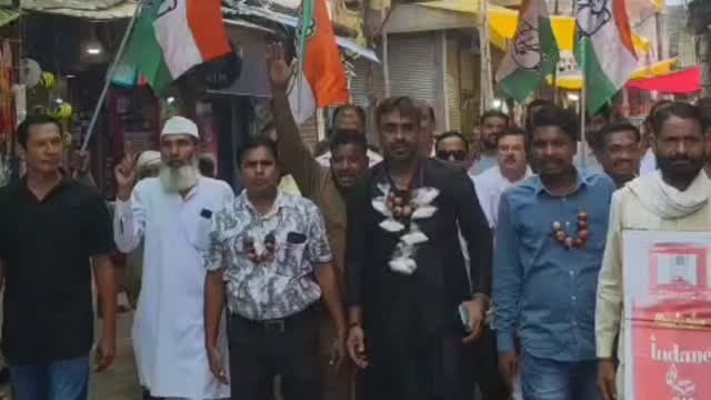 पाली में महंगाई के खिलाफ किया गया प्रदर्शन@Ravi