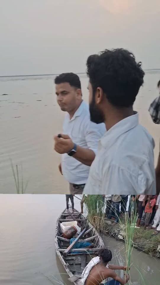 नेपाल में तबाही के बाद गोपालगंज में दिखा मंजर, नाव से निकाले जा रहे अजीबोगरीब सामान