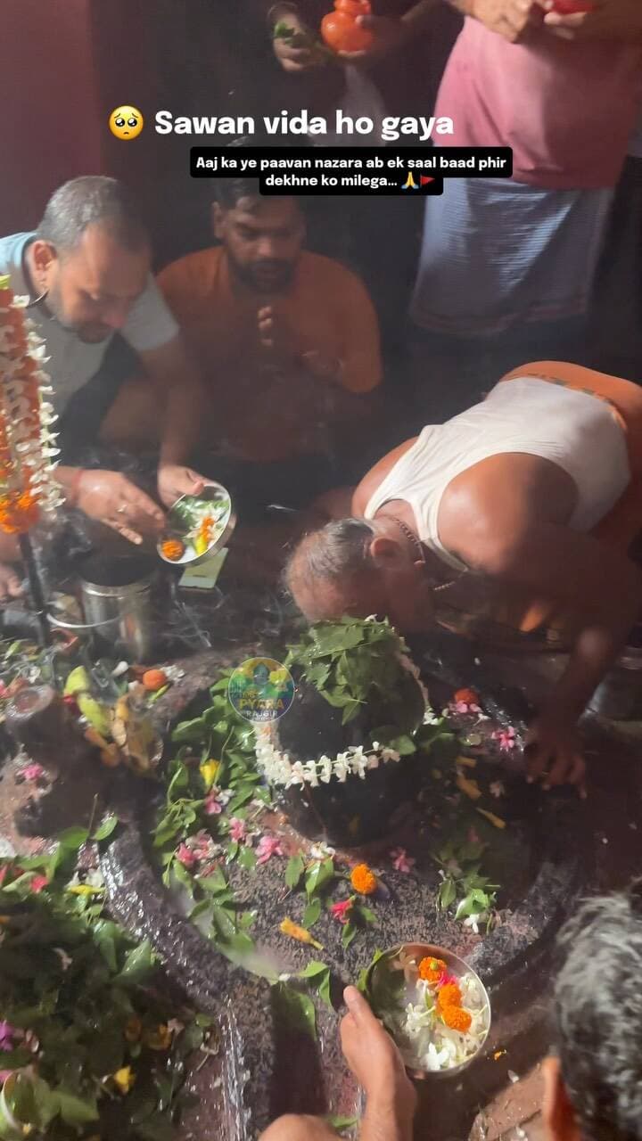 🥺 Sawan vida ho gaya… lekin Baba Siddhnath ki bhakti dil mein hamesha rahegi. 🔱❤️
Aaj ka ye paavan nazara ab ek saal baad phir dekhne ko milega… 🙏🚩
Har Har Mahadev! 🔱 #pyararajgir #harharmahadev #sidhnath #endingshravan
