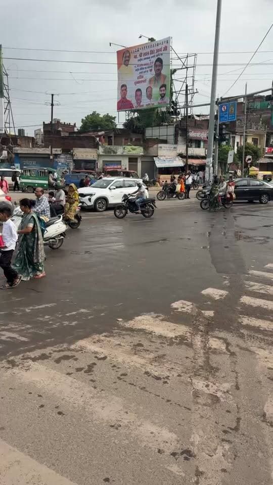 ग्वालियर मे रक्षाबंधन के मोके पर उमड़ा जल सेलाव