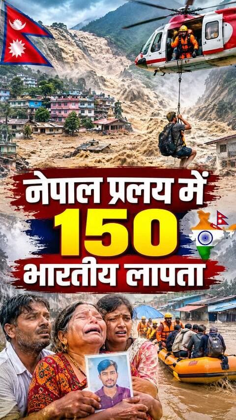 नेपाल में आया ऐसा प्रलय की आधा नेपाल हुआ साफ #nepalnews #salamindia18 #nepalbadh #todaynews #breakingnews