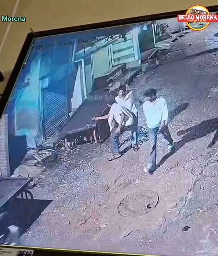 आधी रात को असामाजिक तत्वों ने मचाया उत्पात, सड़क पर रखे वाहनों व अन्य सामान की तोड़फोड़ की👇
घटना मुरैना शहर के इस्लामपुरा में छीतरिया वाली गली की है। गली के लोगों ने बताया कि इस वारदात की शिकायत लेकर वे कोतवाली जा रहे हैं।