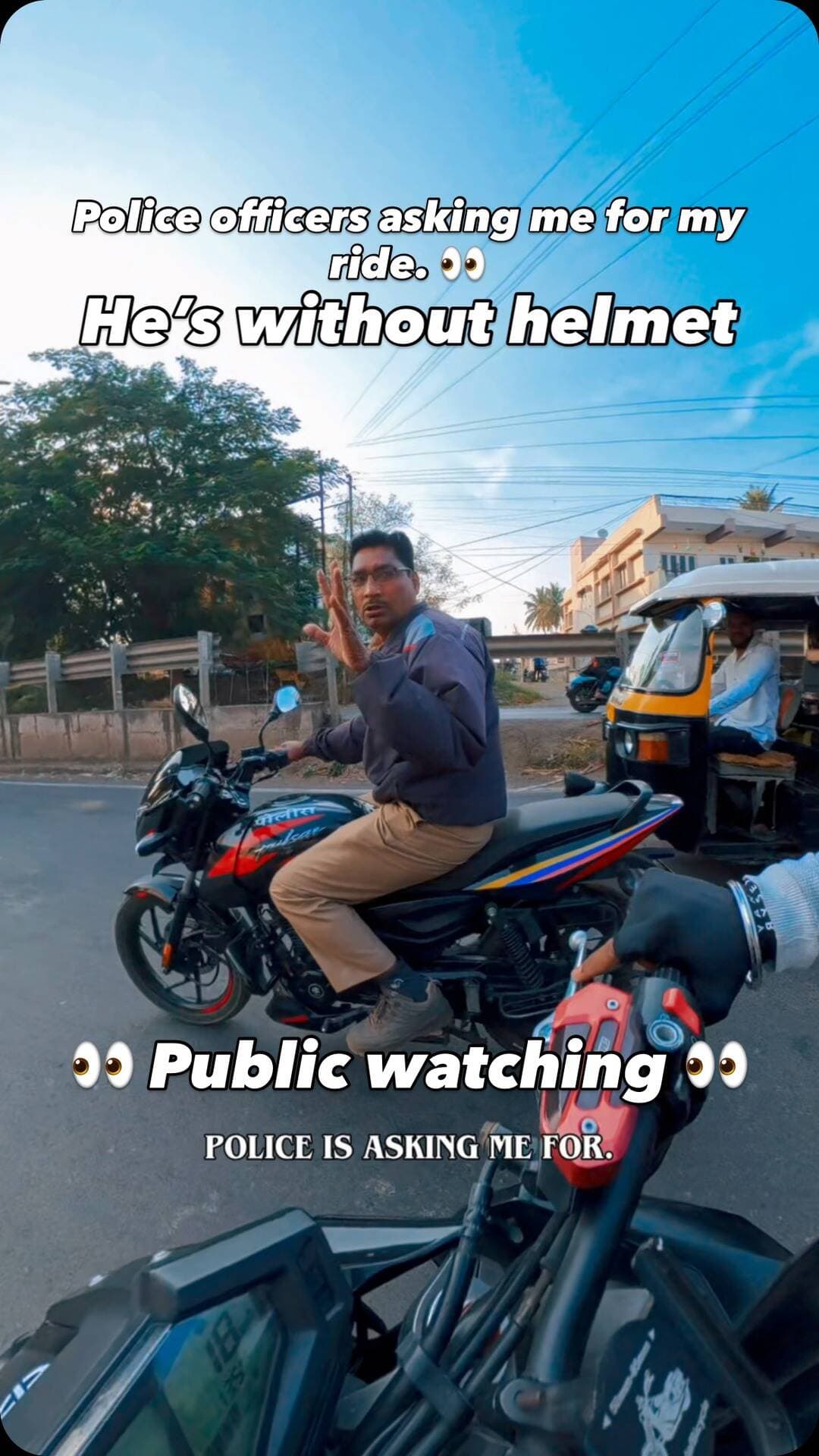 Police asking me for my bike & the sound nice cop ❤️
#bike #biker #travelphotography #travel #love #kawasaki #trend #traveler #trendy #lovely #virals #viralvideos #video #kolhapur #karad #pune pur