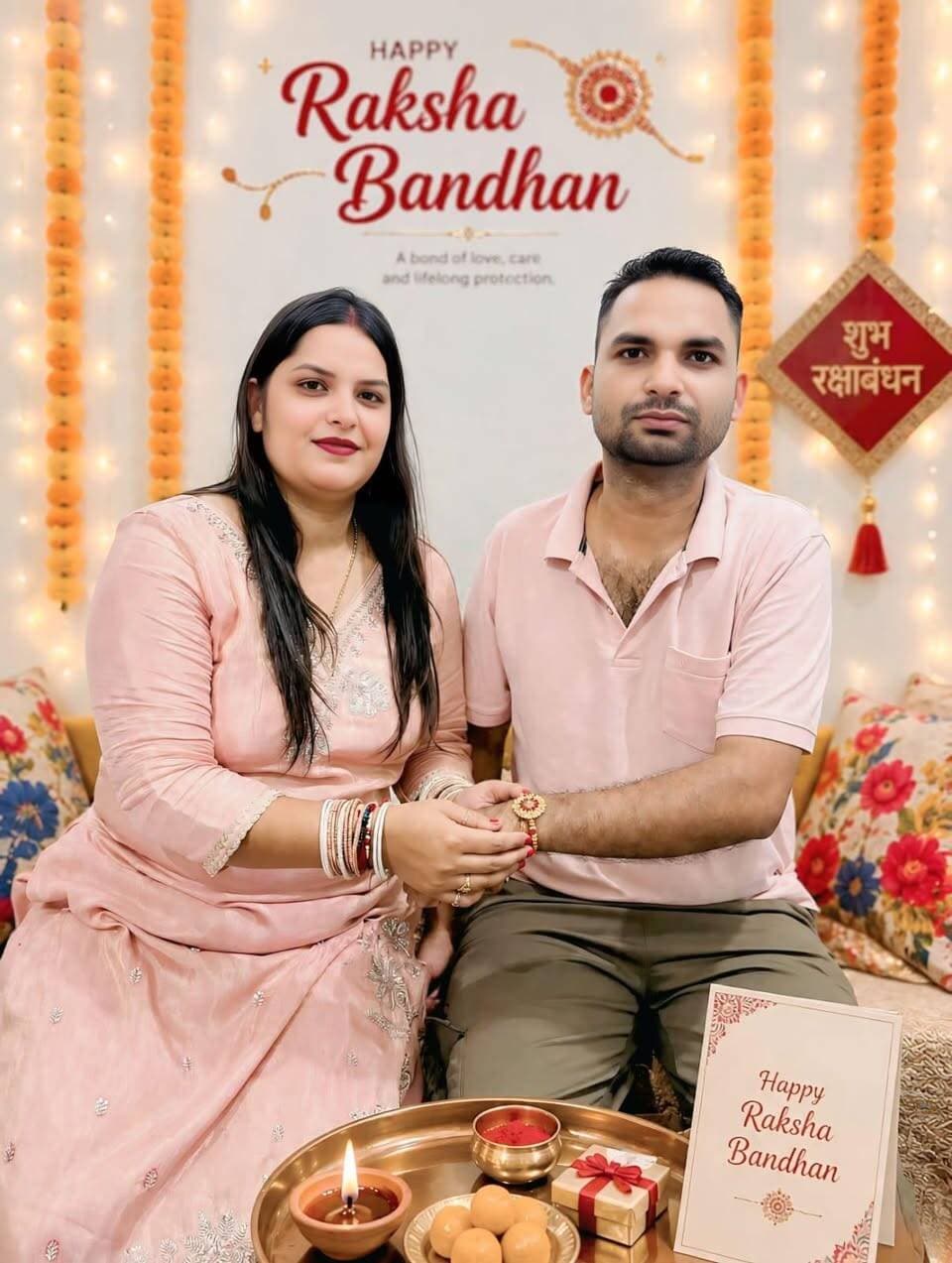 नेहरू कॉलोनी निवासी Ajay Lathwal अपने परिवार के साथ रक्षाबंधन का त्यौहार मनाते हुए….
#rakshabandhan #rohtaknews #rohtakcity #FamilyVibes #brothersister
